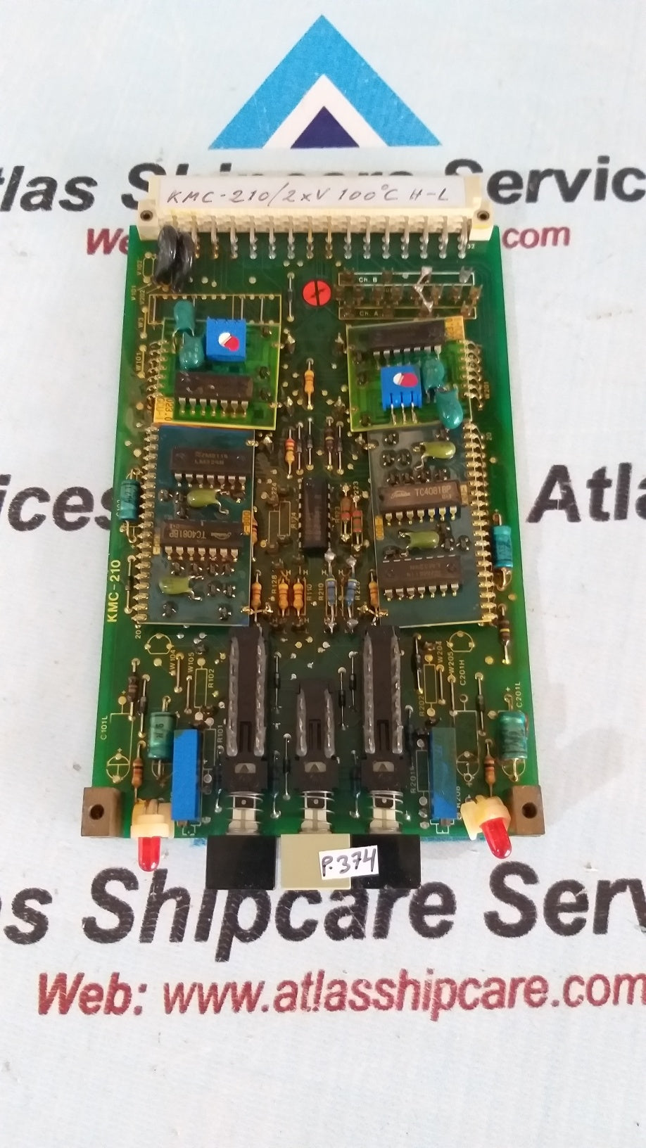 Kongsberg/Autronica KMC-210/2xV 100'C Pcb Card
